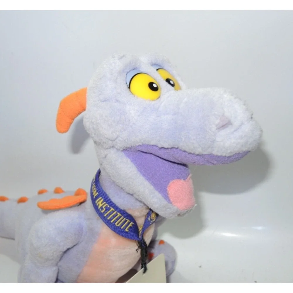 Vintage Walt Disney World Epcot Figment Plush Imagination Institute Lanyard  9" - Picture 2 of 5